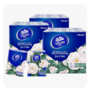 19日20点、限1万件、聚划算百亿补贴:维达山茶花香印花手帕纸4层7张18包