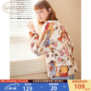 GUKOO 果壳 睡衣女珊瑚绒