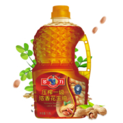 多力压榨一级浓香花生油1.8L 食用油小包装油