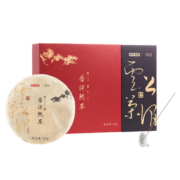 京东京造 书院造 遇兔呈祥茶叶礼盒357g 6年熟普沉香香插 自饮年货送礼