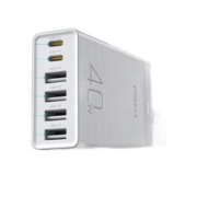 品胜 40W 多口桌面手机充电器