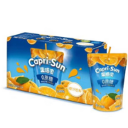 需首购、PLUS会员: Capri-Sun 果倍爽 迪拜原装进口果汁 橙子味200ml*10袋*2件