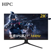 惠浦(HPC) 27英寸 2K高清 165Hz HDR 广视角 游戏电竞电脑显示器H275QG