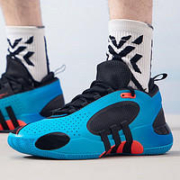 adidas 阿迪达斯 男鞋子2023冬季新款米切尔5代签名款篮球鞋IE8325