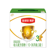 伊利伊利金领冠 幼儿配方奶粉 3段 (1-3岁幼儿适用) 1200g 三联装