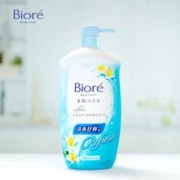 Bioré 碧柔 Biore）花王舒爽沐浴露持久留香沐浴液男女通用滋润不假滑蛋黄花香1L