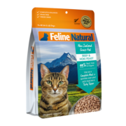 K9Natural冻干猫粮主粮零食全猫粮新西兰进口无谷物脱水鲜肉feline猫粮 牛肉&鳕鱼（320g）