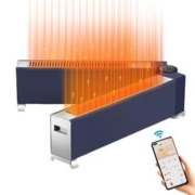 再降价、需抢券、PLUS会员: Midea 美的 1.27米可折叠石墨烯取暖器 HDW22EVA