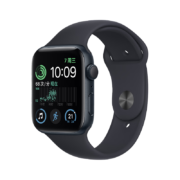 Apple Watch SE 2022款智能手表GPS款40毫米午夜色  MNJT3CH/A