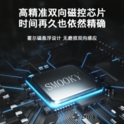 SMOOKY 专业计数成人跳绳无绳钢丝轴承防绕绳中考儿童健身器材训练用品 【有绳+无绳+负重】计数黑灰