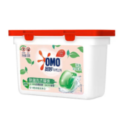 概率券：OMO 奥妙 自然工坊 除菌洗衣凝珠 50颗 清新白茶香