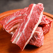 百里炙 进口原切牛肋条（去骨纯肉）2kg