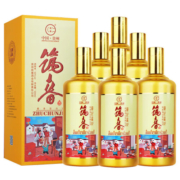 筑春酒 贵州名酒 筑春好日子 酱香型白酒 53度 500mL 6瓶 整箱装