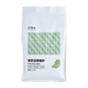 宠幸升级2mm绿茶味豆腐猫砂2.7kg快速高效结团祛味低尘猫沙