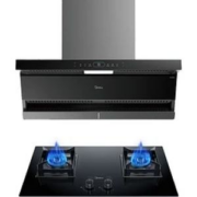 双12预售：Midea 美的 抽油烟机 烟灶套装DL5+Q523L天然气