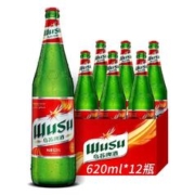 WUSU 乌苏啤酒 大红乌苏 620ml*12瓶/箱 整箱装
