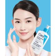 适乐肤（CeraVe）水杨酸洁面啫喱473ml   增润肤霜15ml+起泡网