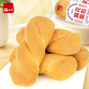泓一 酸奶味软麻花面包300g*3件