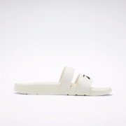 Reebok锐步官方男女同款SLIDE LOGO款休闲舒适轻便凉鞋拖鞋 FV8830_米白色 中国码:43(28cm),US:10
