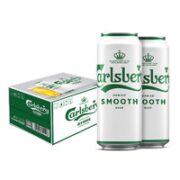 Carlsberg 嘉士伯 醇滑啤酒500ml*12听 整箱装