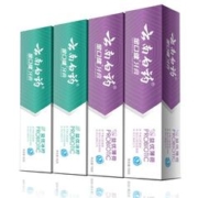 云南白药 金口健牙膏套装420g 冰柠薄荷2支装+激爽薄荷2支装