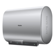 海尔（Haier）热水器电热水器扁桶储水式纤薄双胆3300W速热镁棒免更换一级能效50升60升80升BK1/BK3海尔 60L 3300W 水质可视化 BK1