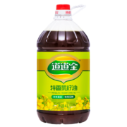 道道全特香菜籽油4L 物理压榨非转基因食用植物油 *2件