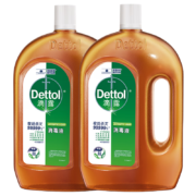 Dettol 滴露 消毒液消毒水衣物除菌液  1.8Lx2瓶