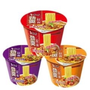 限移动端：康师傅 方便面劲爽桶 混合3桶