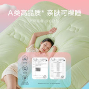 LUOLAI 罗莱家纺 被子被芯蓬松保暖A类抗菌针织面料十孔纤维春秋被冬被