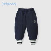 寒潮来了：JELLYBABY 儿童加绒裤外穿