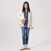 Levi's 李维斯 '李维斯冬暖系列2023秋季721高腰紧身女士加厚牛仔 25/28 155-160 90-100