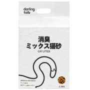 DARLING TAIL嗒朵黑尾巴猫砂除臭混合猫砂2.5kg 无尘除臭猫砂强效去味高效结团 4包套装10kg