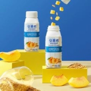 旗舰店 黄桃燕麦酸奶整箱200g*10瓶