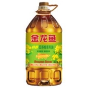 plus会员：金龙鱼 低芥酸 非转基因压榨 特香菜籽油5L