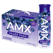 限地区、概率券、plus会员:伊利 安慕希AMX长白山 蓝莓奶昔风味 230g*10瓶*2件