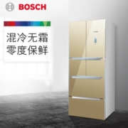 博世（BOSCH） 447升 变频混冷无霜多门冰箱 零度保鲜 旋转制冰盒（流沙金）KMF40S65TI