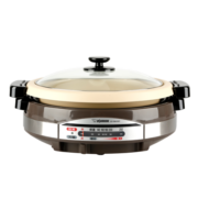 象印（ZO JIRUSHI） 象印多用途锅 不锈钢家用 多功能电火锅 料理蒸煮锅5.3L节日送礼 EP-RAH30C 3L