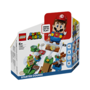 乐高（LEGO）超级马里奥 超级玛丽游戏周边6岁+男孩女孩拼装玩具积木圣诞礼物 71360 马力欧冒险入门套组