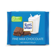 瑞特滋 临期产品）德国进口瑞特滋 排块 零食 糖果 24年2月到期 瑞特滋牛奶巧克力100g*5片 袋装 100g