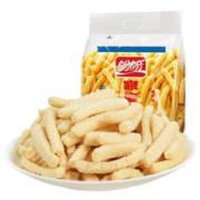 盼盼 虾条烤肉味100g袋装办公室休闲小吃女生宿舍膨化充饥零食品 虾条100g*2袋