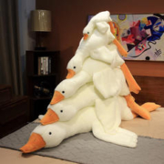 大白鹅趴睡枕 50cm