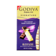 歌帝梵(GODIVA)醇享系列72%可可黑巧克力制品90g进口休闲零食下午茶
