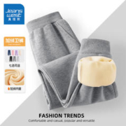 JEANSWEST 真维斯 儿童加绒休闲裤 加厚保暖