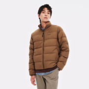 JACK&JONES 杰克琼斯 冬季男装潮流宽松鹅绒防泼水百搭轻薄羽绒服
