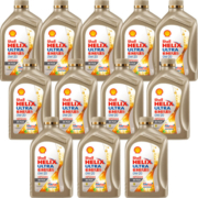 壳牌（Shell）金装极净超凡喜力全合成机油 0W-20 SN PLUS级 1L*12