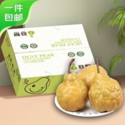 Mr.Seafood 京鲜生 山东威海有机丑梨 普通箱 4.8斤