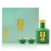舍得 翡翠 52度 浓香型白酒 小酒版 100ml*1瓶礼盒装（带非卖品字样）
