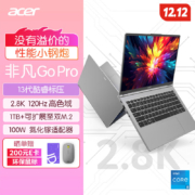 宏碁（acer）非凡Go Pro 13代酷睿标压轻薄本