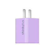 ThinkPad 联想 第三代口红电源 Nano 65W  GaN USB-C迷你适配器快充配件 thinkplus 口红电源 65W  西梅苏打紫